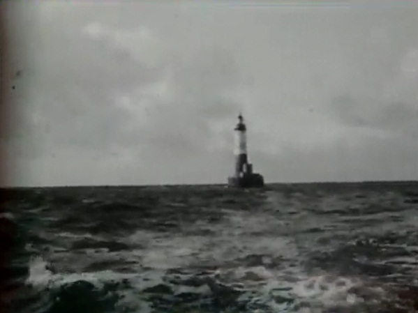 Jean-Pierre Abraham sur le phare d’Ar-Men