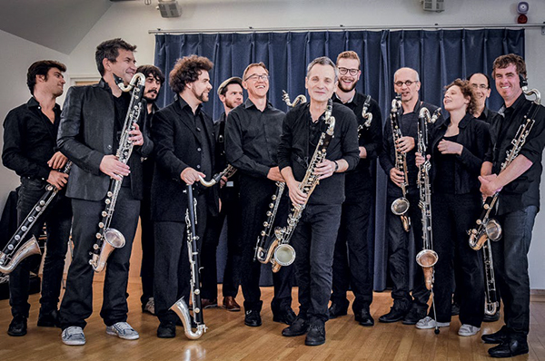 Les clarinettes basses en confrérie à Saint-Brieuc