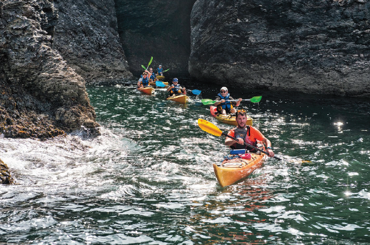 Belle-île-en-Mer en kayak