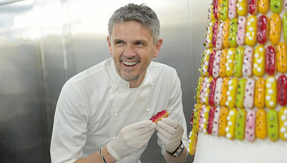 Christophe Adam, pâtissier et entrepreneur éclairé