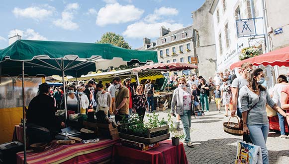 Marché, les circuits courts