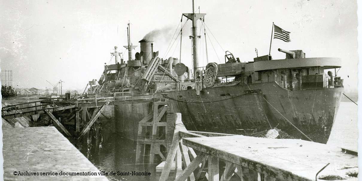 Liberty ships, Saint-Nazaire