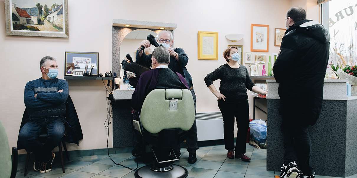 La dernière coupe, ferleture du salon de coiffure historique du Faouët.