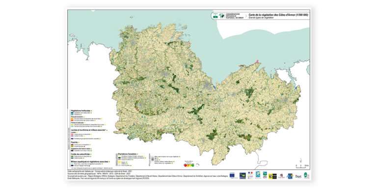 Conservatoire botanique national de Brest : vus du ciel, les paysages bretons racontent leur diversité