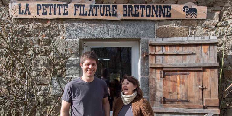 Transformation artisanale de la laine. La Petite Filature Bretonne comble un grand manque