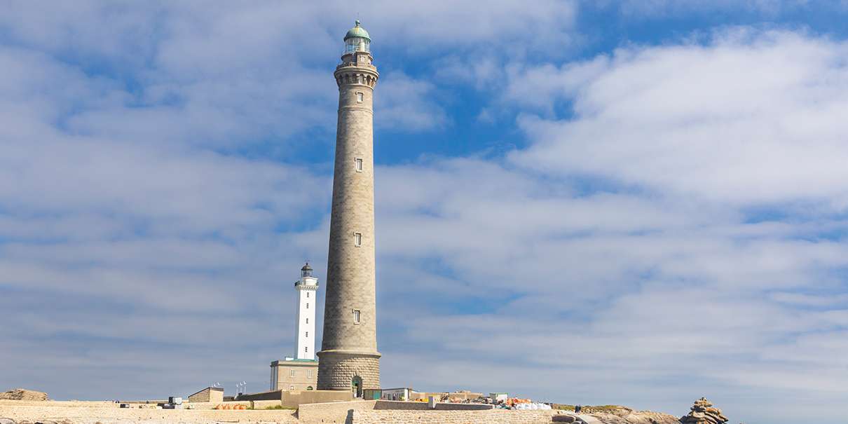 Le phare de l'île Vierge, devenu éco-gîte