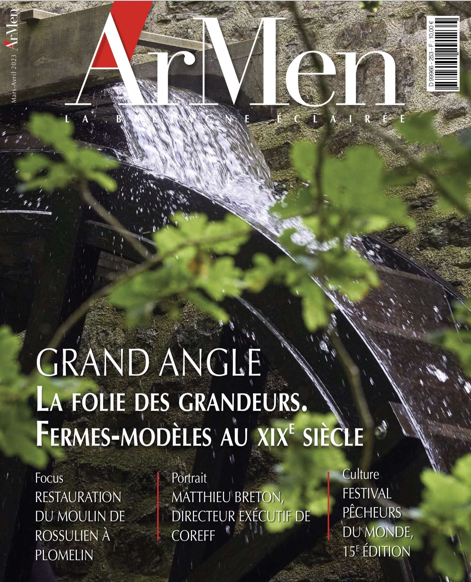Couverture ArMen 253, mars/avril 2023