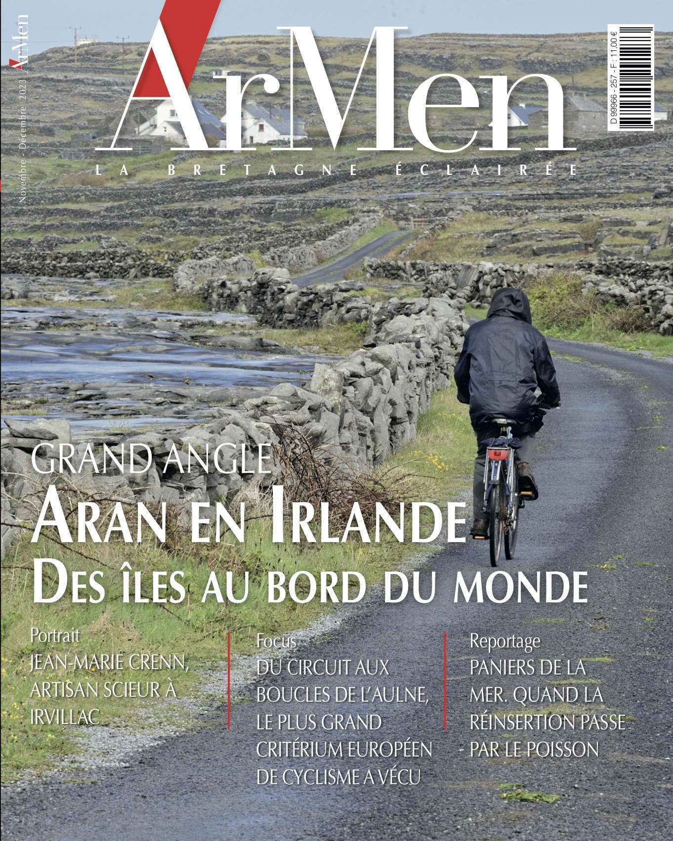 Couverture ArMen 257, novembre décembre 2023