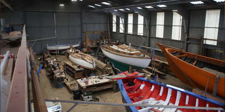 Chantier du Guip : au service du patrimoine naval